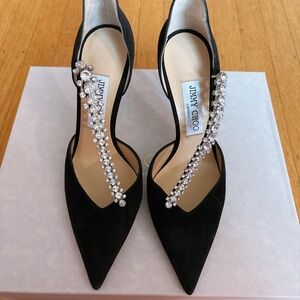 Jimmy choo bee100 black 37.5